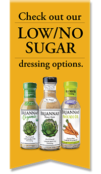 Check out our new low/no sugar dressing options