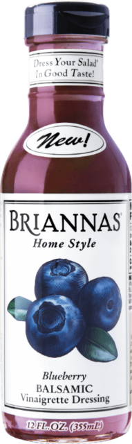 a bottle of Briannas Blueberry Vin