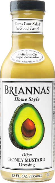 a bottle of Briannas Honey Mustard